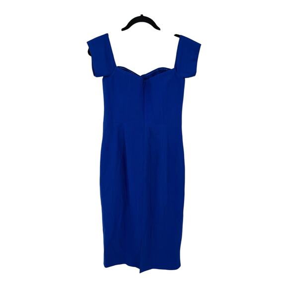 Dress the Population dress blue Bailey bodycon size Medium M - Picture 4 of 6